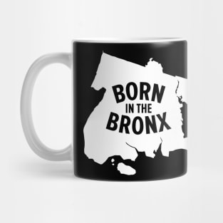 Born in the Bronx - New York Bronx Map Mug